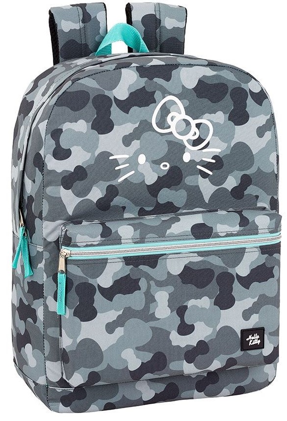 MOCHILA HELLO KITTY CAMO