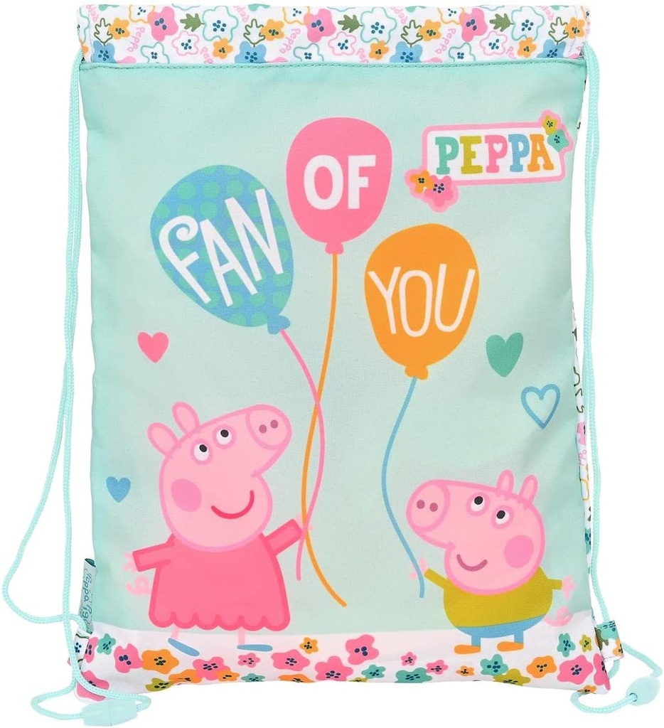 SACO JR.PEPPA PIG COSY CORNER