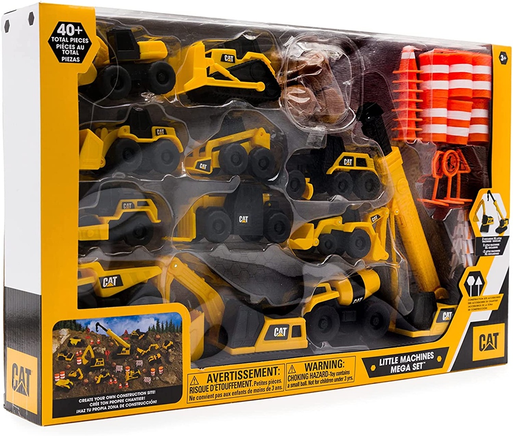 MINI VEHICULOS MEGA SET (41 P.)