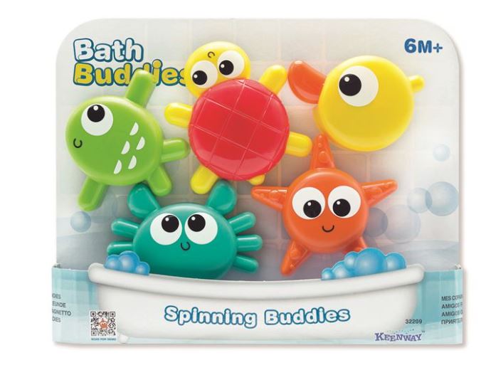 JUEGO BAÑO C/5 ANIMALITOS