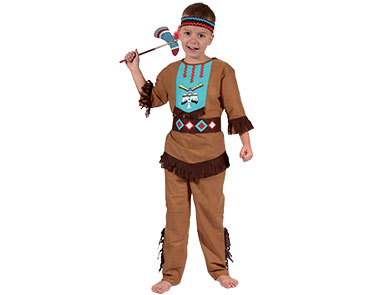 DISFRAZ INDIO NIÑO