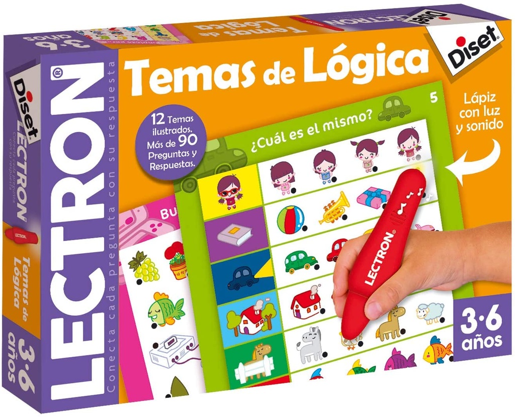 LECTRON LAPIZ TEMAS LOGICA