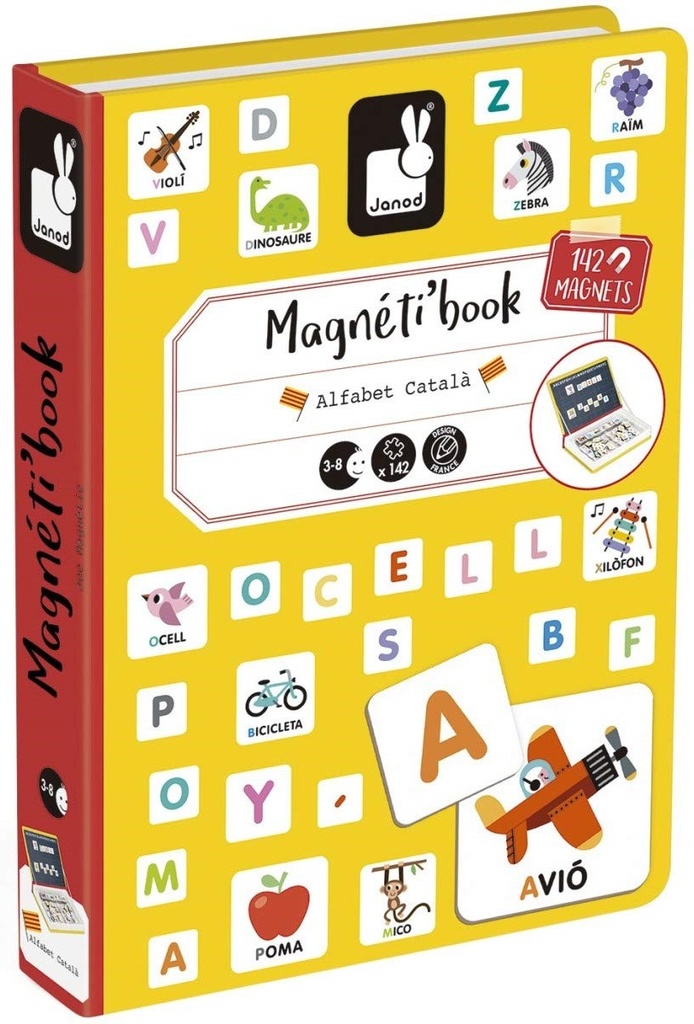 MAGNETIBOOK ALFABETO EN CATALAN
