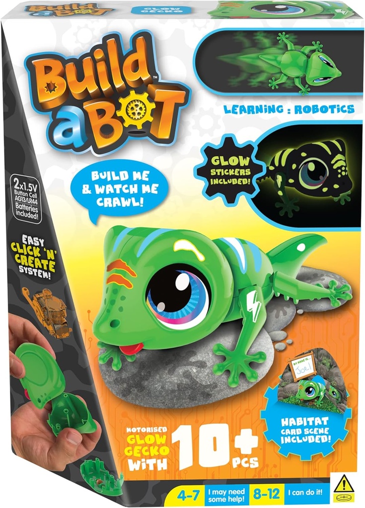 BUILD A BOT GECKO LUMINOSO