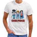 CAMISETA ONE PIECE BLANCA T.XL