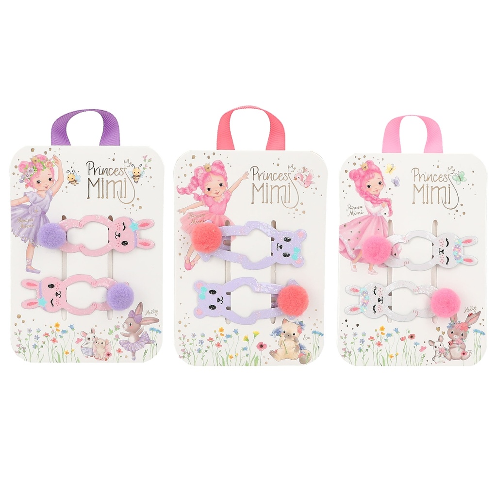 PINZA PELO POMPON PRINCESS MIMI