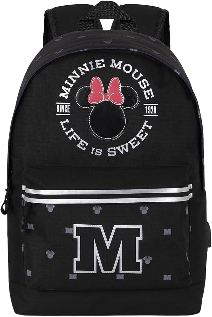 MOCHILA MINNIE SILVER SYMBOL