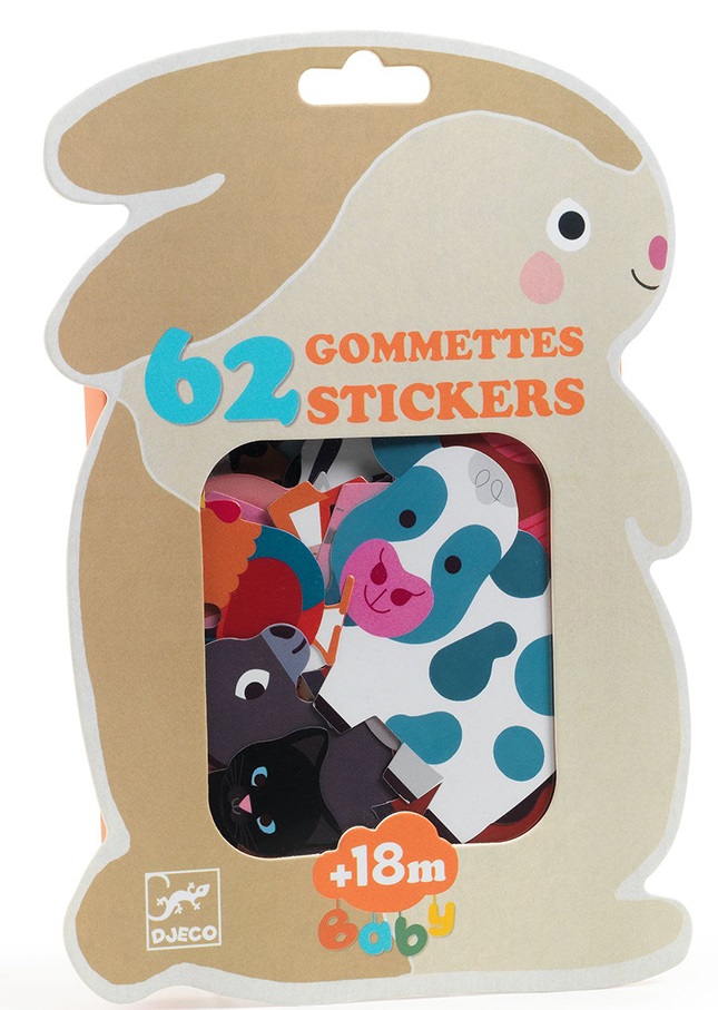 PEGATINAS ANIMALES GRANJA