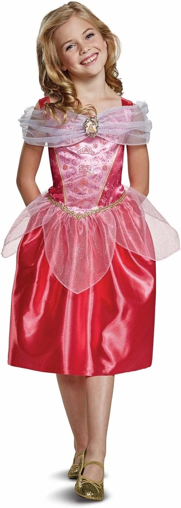 DISFRAZ PRINCESA AURORA T.7/8