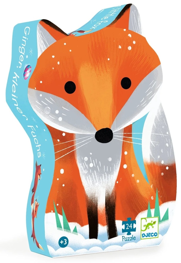 PUZZLE SILUETA PEQUEÑO ZORRO