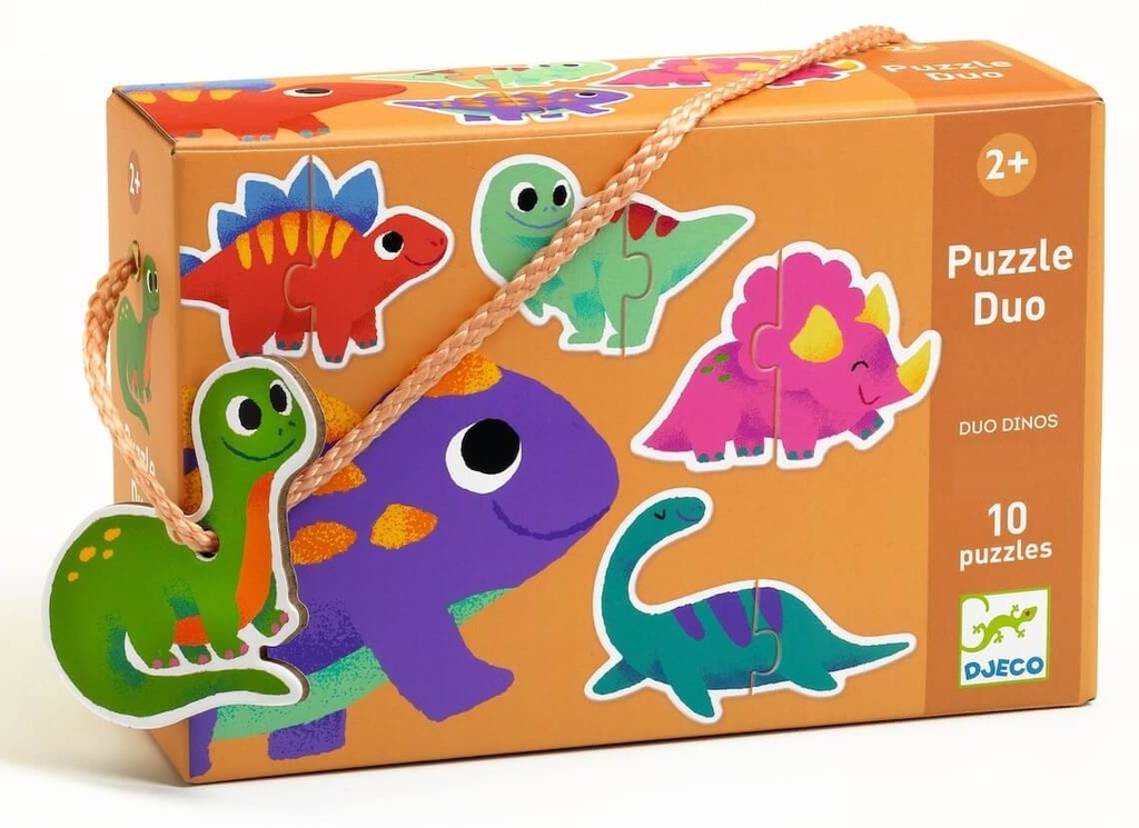 PUZZLE DUO DINOS