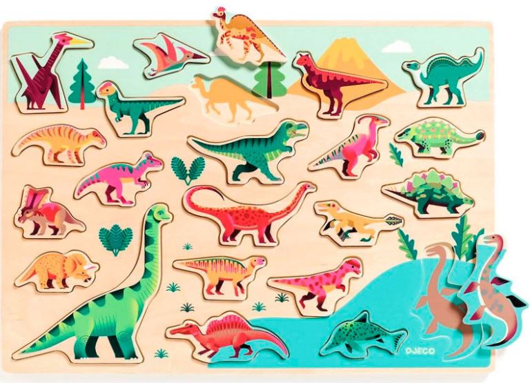 ENCAJABLE PUZZLE DINO