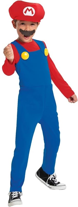 DISFRAZ SUPER MARIO LUXE T.S