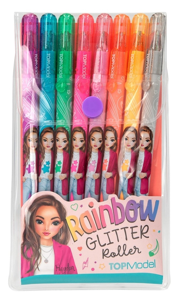 BOLIGRAFOS GEL PURPURINA TOP MODEL