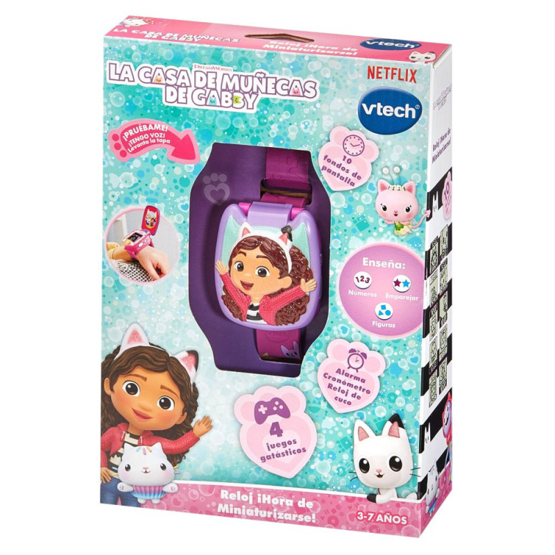 RELOJ HORA DE MINIAT. GABBY'S