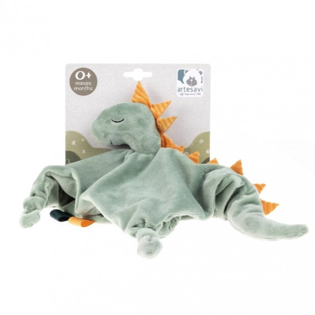 DOUDOU DINO SONAJERO 25x25