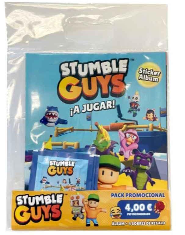 ALBUM+4 SOBRES STUMBLE GUYS