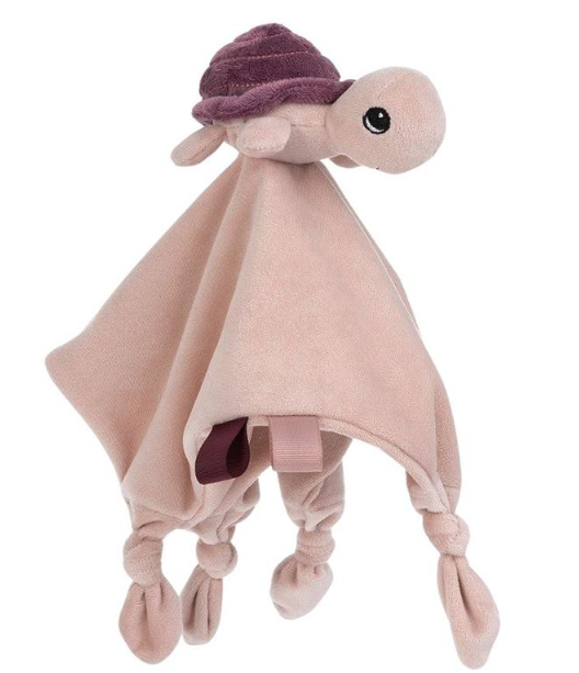 DOUDOU TORTUGA SONAJERO LILA