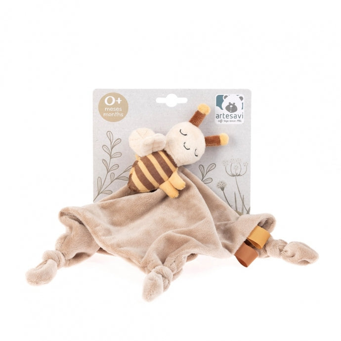 DOUDOU ABEJA SONAJERO 25x25