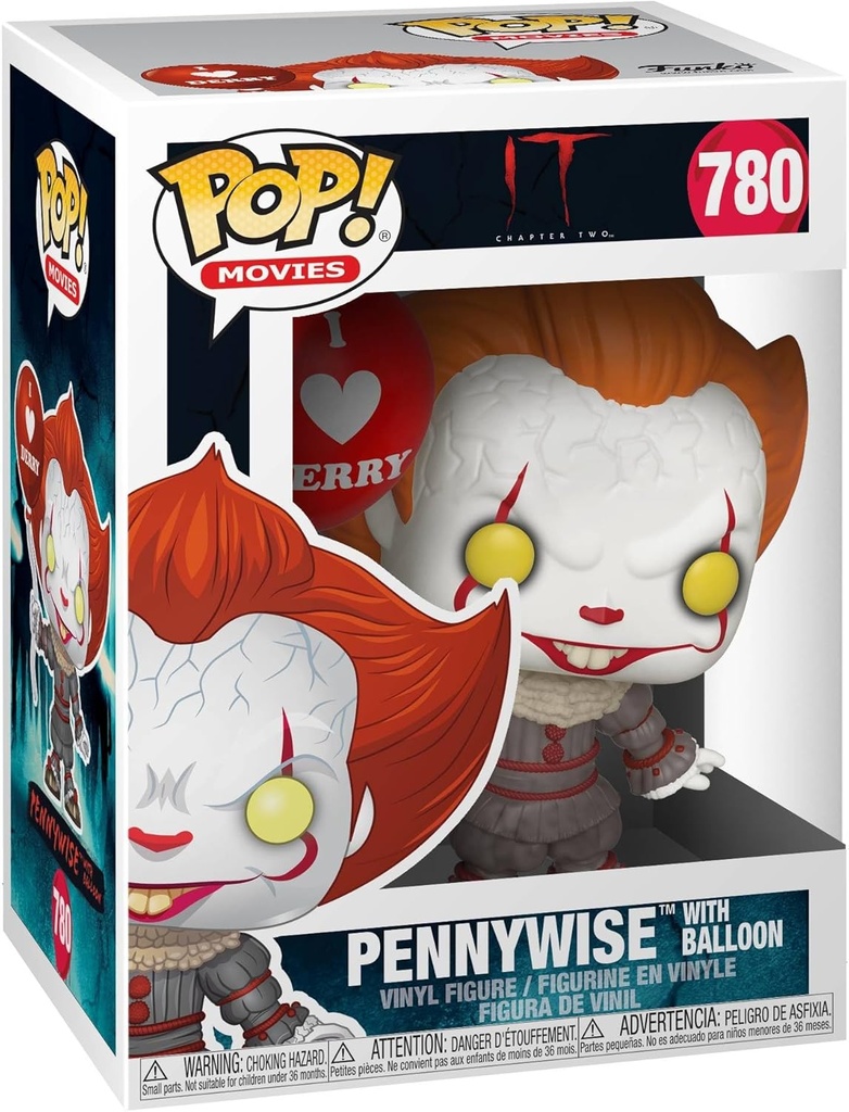 POP IT-PENNYWISE W/BALLOON