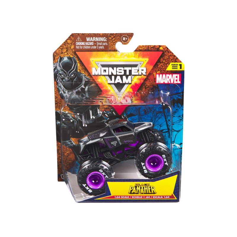 MONSTER JAM MARVEL SURT.1:64