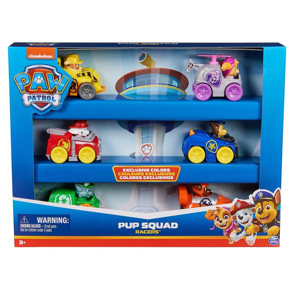 PAW PATROL PACK 6 VEHICULOS