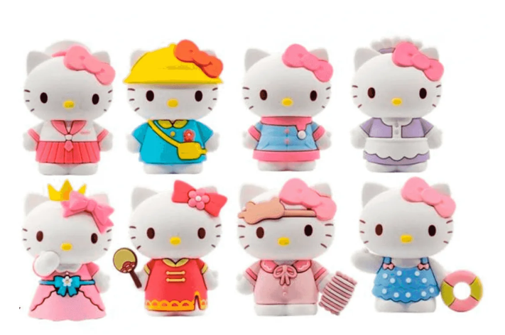 HELLO KITTY FIG.VESTIDOS 7 CM.