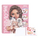 CREA TU LIBRO DE COLOREAR KITTY TOP MODEL