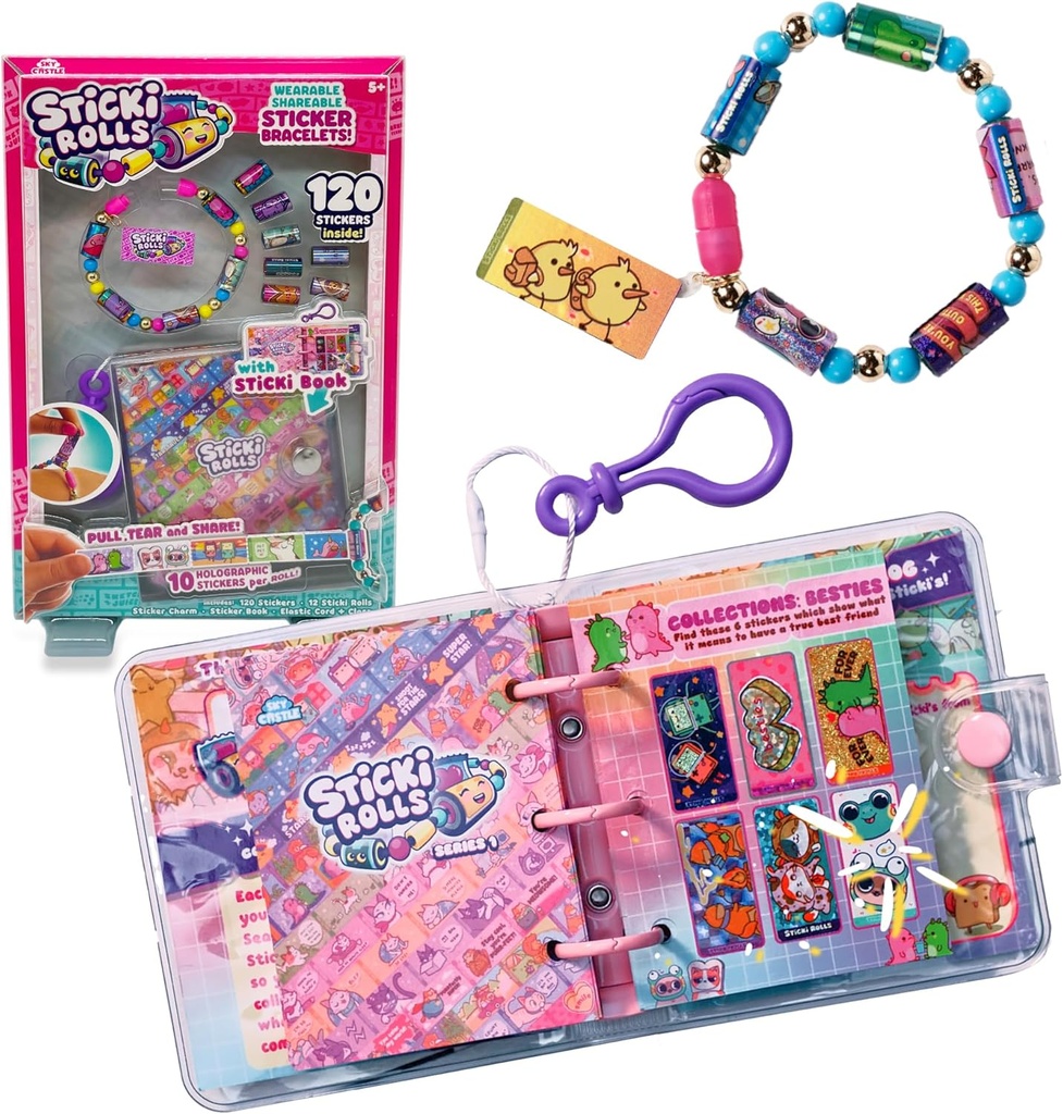 STICKI ROLLS-STICKI BOOK PACK