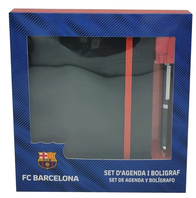 SET AGENDA Y BOLI F.C.B.