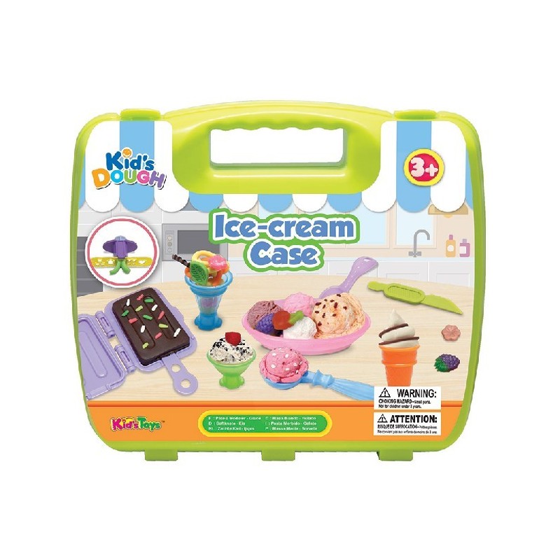 MALETIN PLASTILINA HELADOS