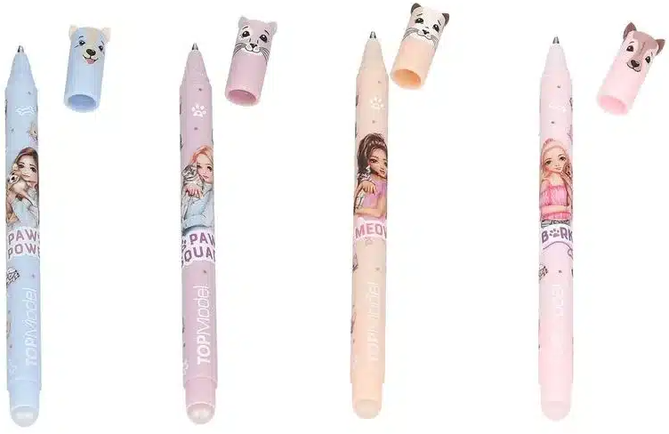 BOLIGRAFO BORRABLE KITTY & DOGGY TOP MODEL