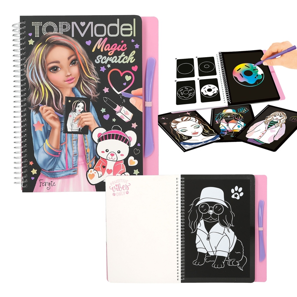 MAGIC SCRATCH BOOK TOP MODEL