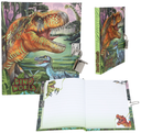 DIARIO C/CANDADO DINO WORLD