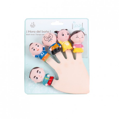 MARIONETAS BAÑO FAMILIA