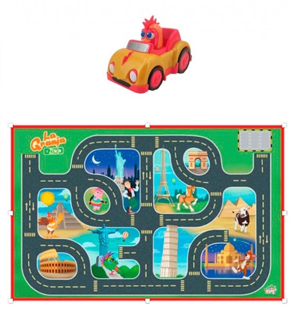 VEHICULO+ALFOMBRA GRANJA ZENON