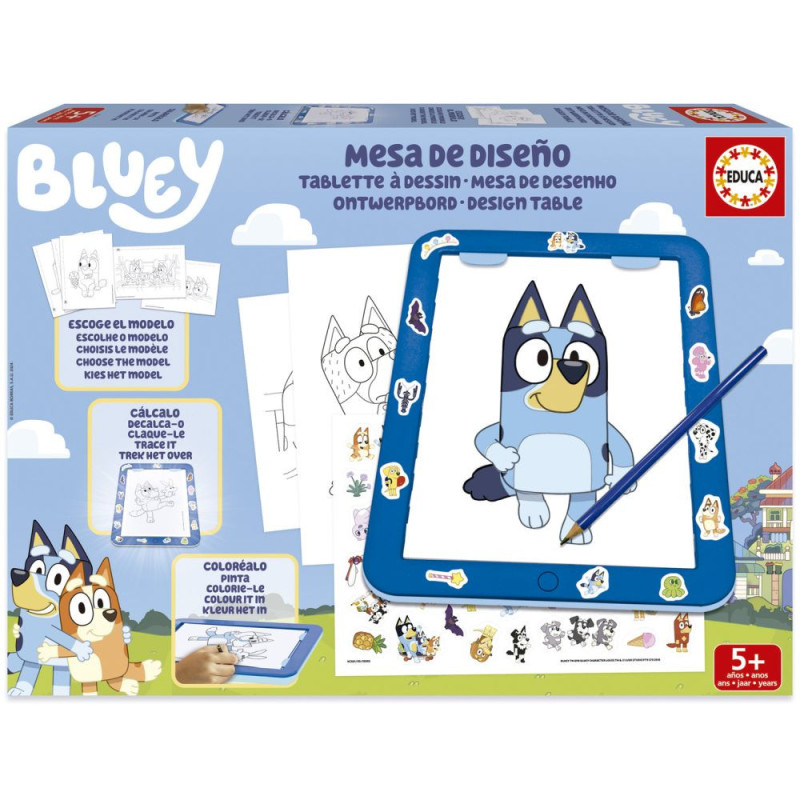 MESA DE DISEÑO BLUEY