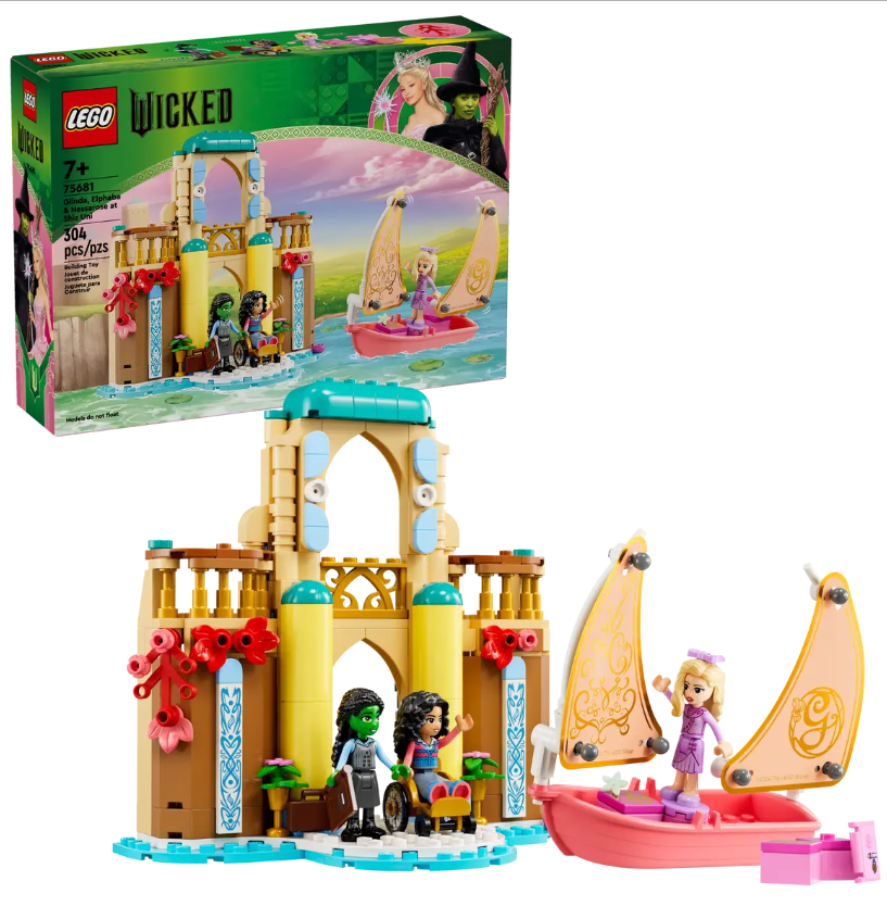 GLINDA,ELPHABA,NESSAROSE UNIV.