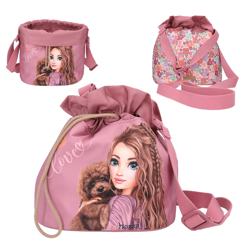 BOLSO SACO FLORAL TOP MODEL