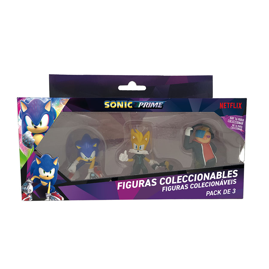 SONIC FIG. PACK 3 SURT.