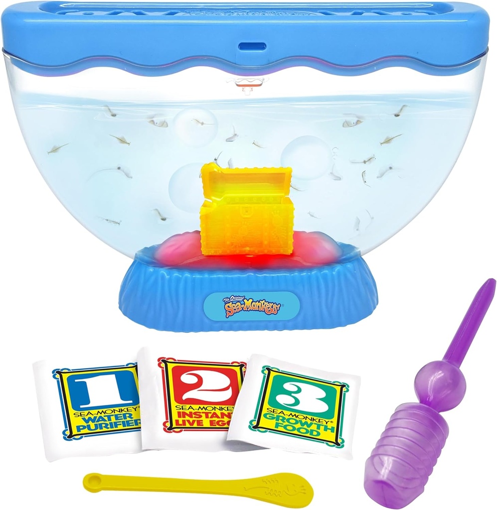 SEA MONKEYS COFRE TESORO LUZ
