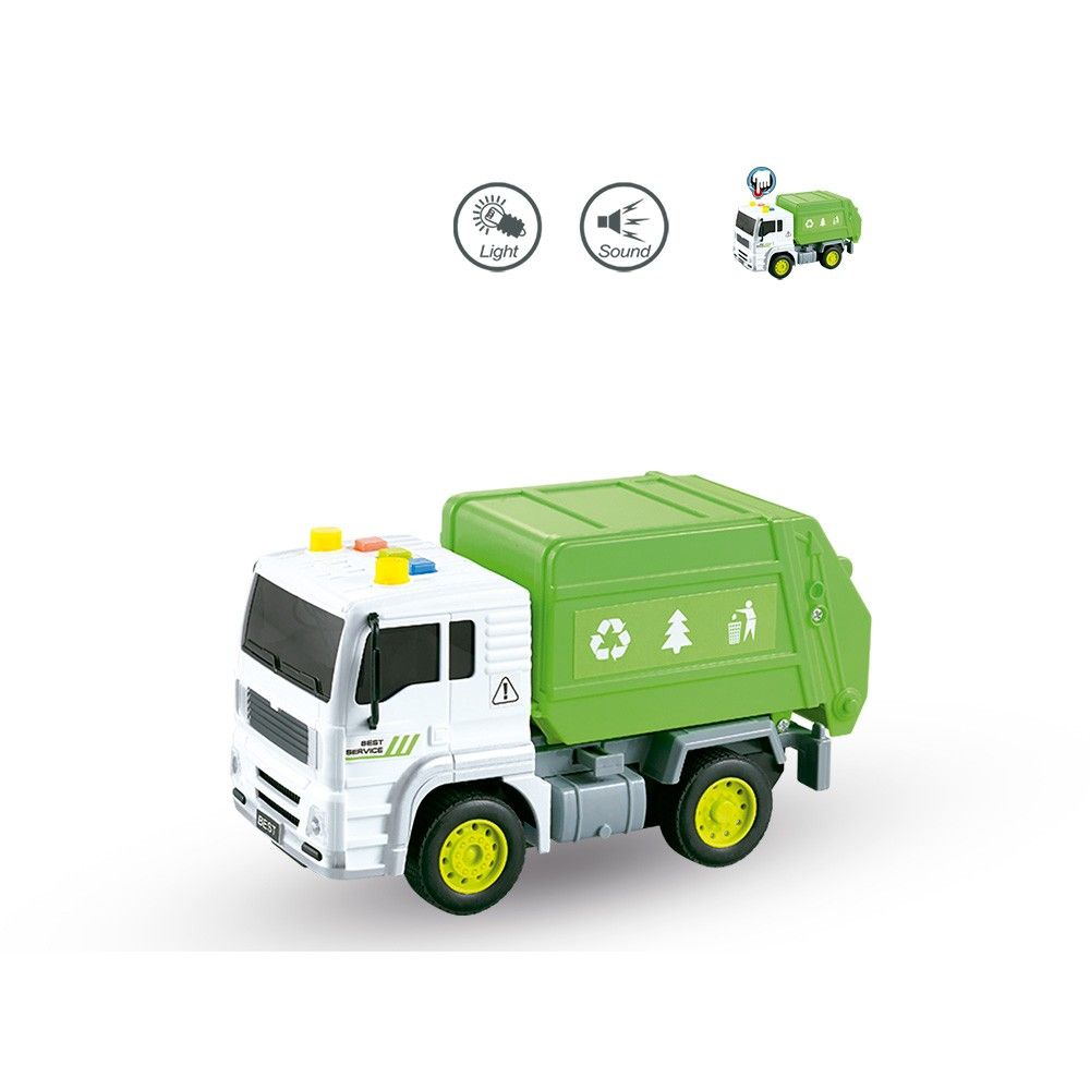 CAMION BASURA LUZ/SONIDO 1:20