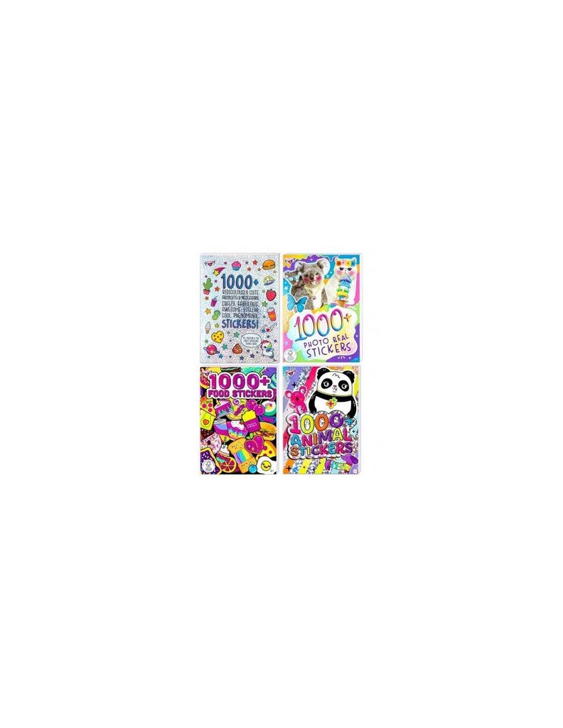 LIBRO C/1000 PEGATINAS SUPER GUAPAS