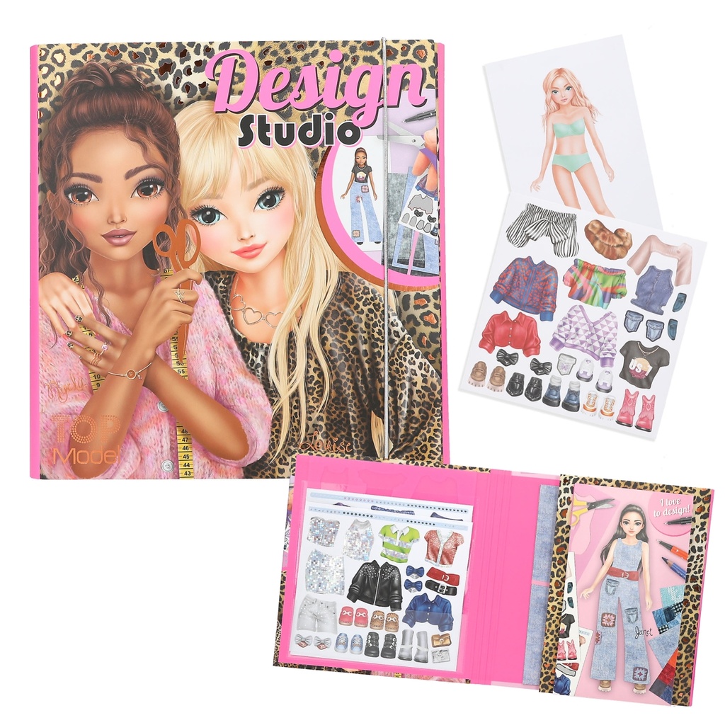 SET DE DISEÑO CREA TU TOP MODEL