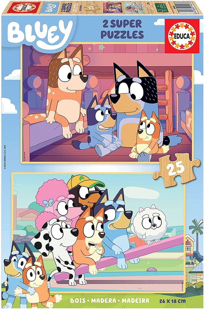 PUZ.2x25 BLUEY