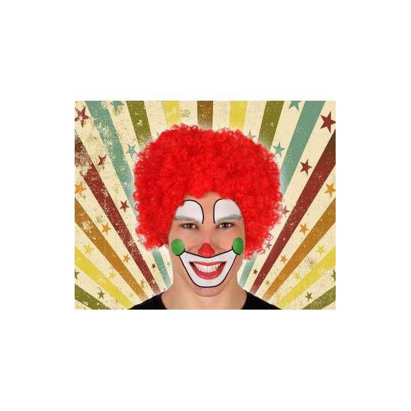 PELUCA PAYASO ROJA