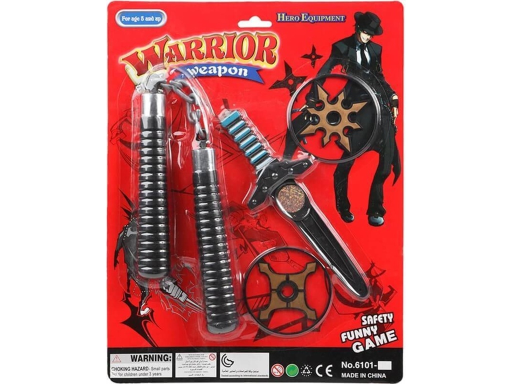 ESPADAS NINJA 36'5x28'5 CM.