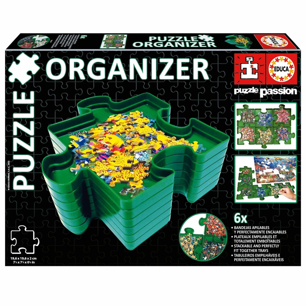 ORGANIZADOR DE PIEZAS PUZZLE
