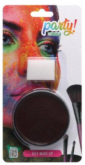 MAQUILLAJE CERA MARRON 6 G.