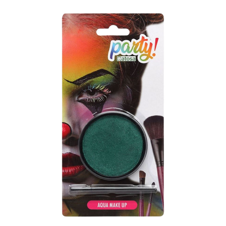MAQUILLAJE AL AGUA VERDE 12G.